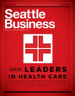 David Baker wins a Leaders in Health Care Award, listed among ‘world’s most influential scientific minds’