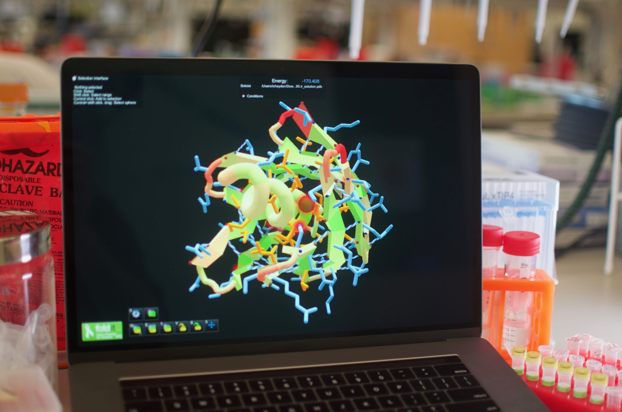 Protein design by citizen scientists