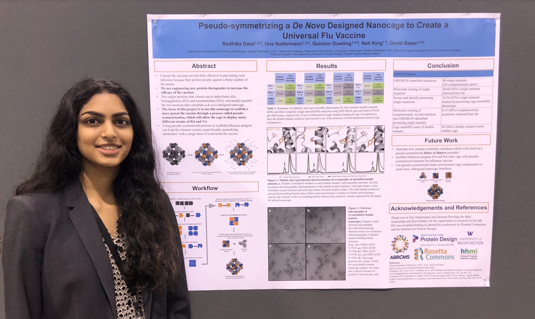 Radhika wins poster award at ABRCMS