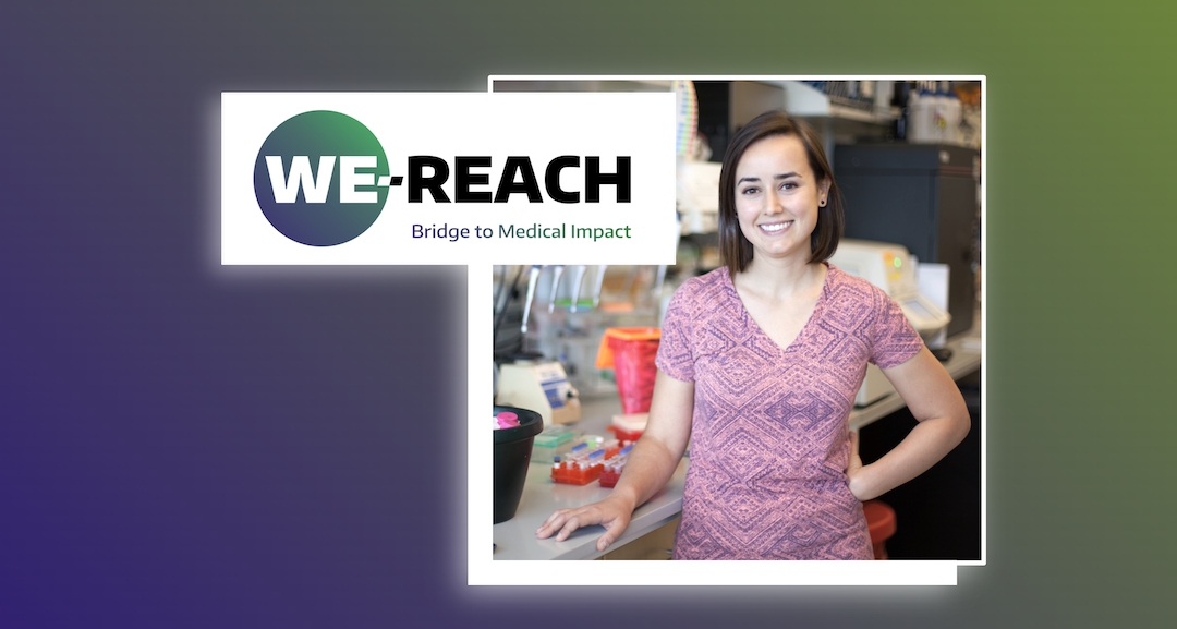 Dr. Berger selected for WE-REACH funding
